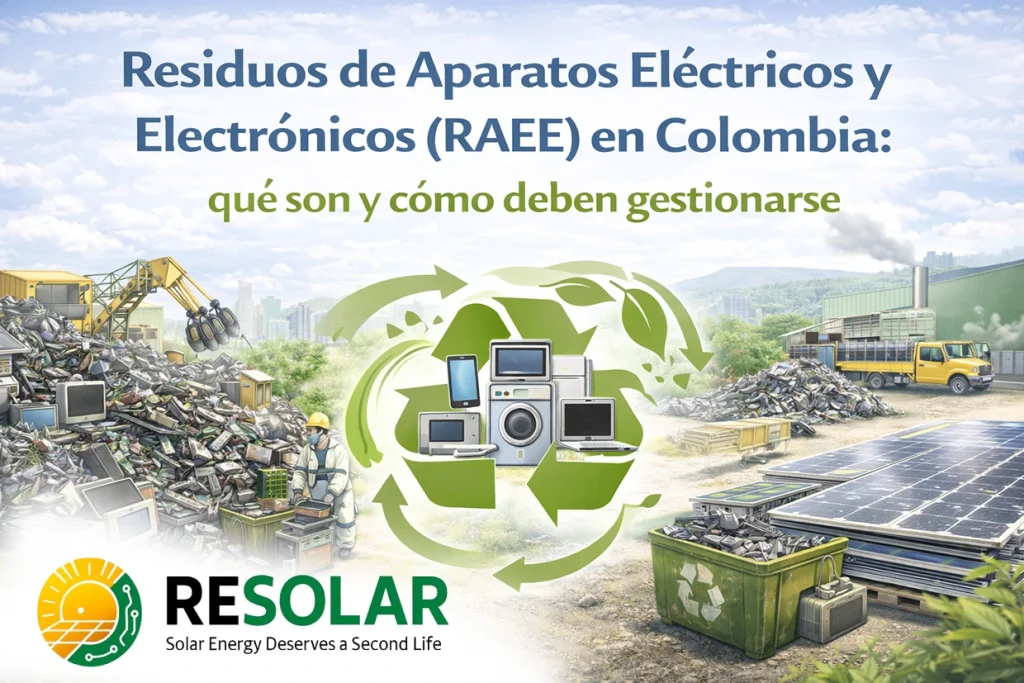 gestion de residuos de aparatos electronicos y electricos en colombia