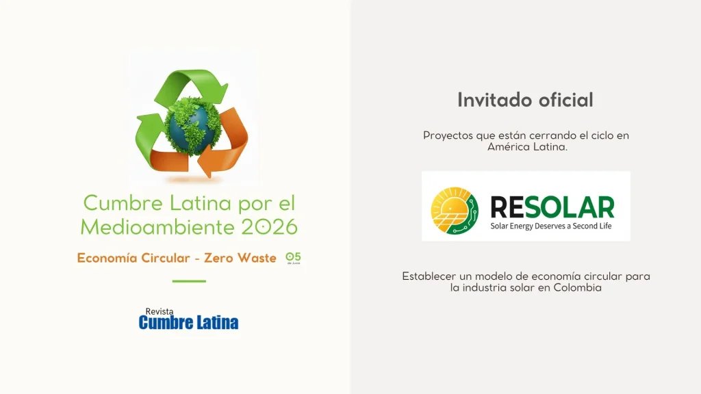 ReSolar en la Cumbre Latina por el Medioambiente 2026